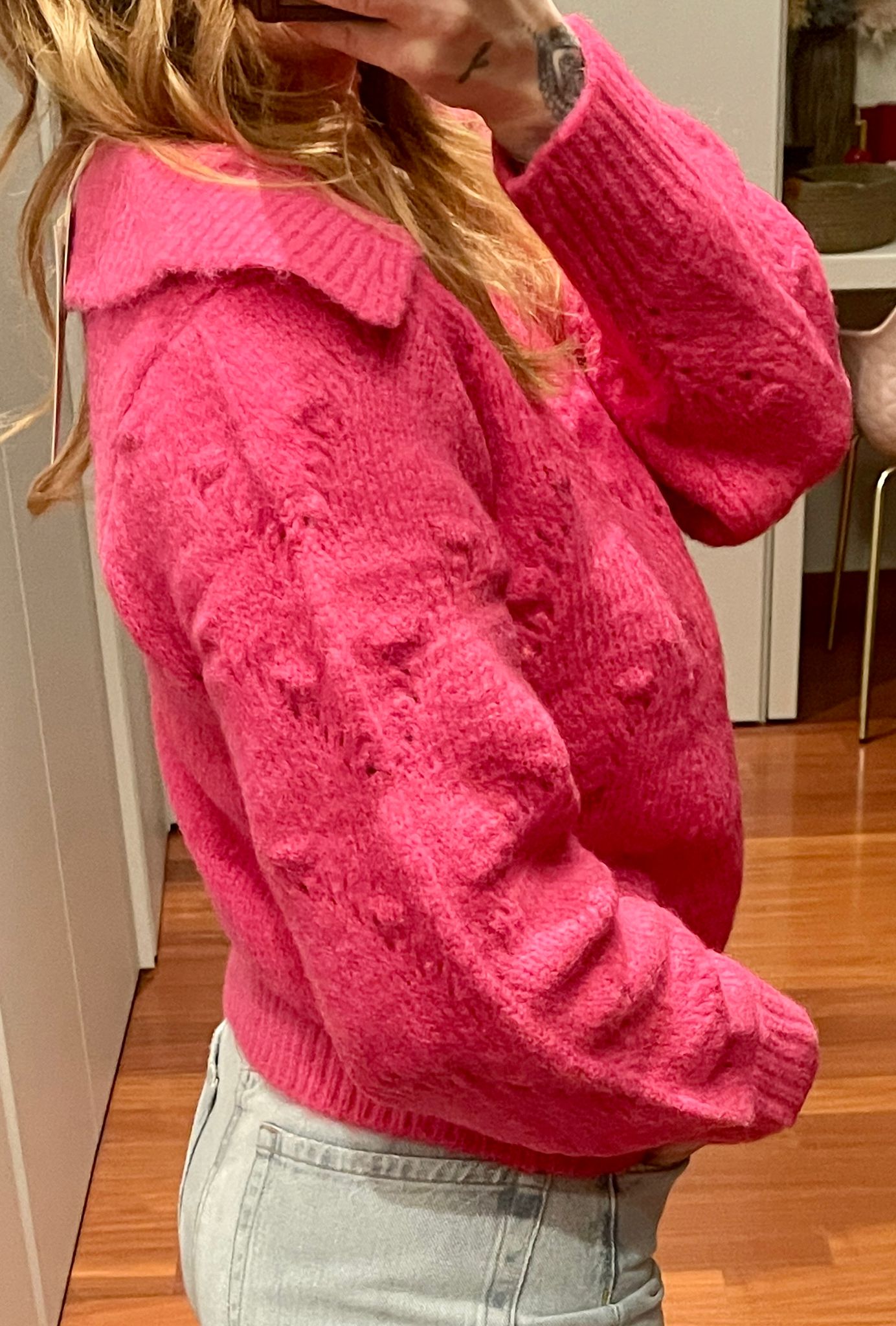 Maglione con colletto