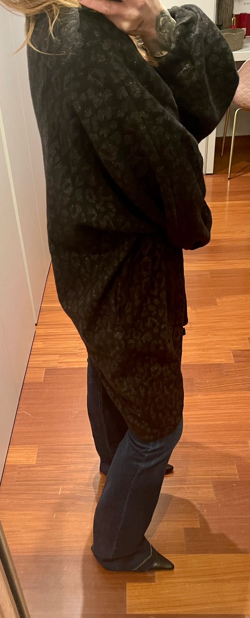 Cardigan fantasia glitter